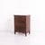 Brown Antique Mahogany Chest of 4 Drawers with Tapered Legs, 1860s For Sale - Image 8 of 11