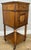 Antique French Walnut Bedside Table with Marble Top For Sale - Image 3 of 16