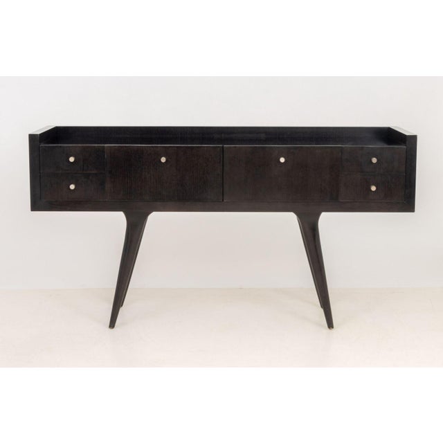 Troy Wesnidge Modern Ebonized Sideboard For Sale - Image 4 of 14