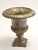 Small Vintage French Cast Iron Urn Planter, 1920s For Sale - Image 3 of 8