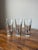 1980’s Carlo Moretti weighted cocktail glasses Set of 3 Heavy weight glasses Signed Italy at the bottom of each glass....
