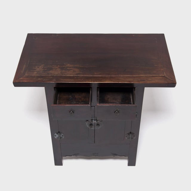 Mid 19th Century Mid 19th Century Two-Door Two-Drawer Chest For Sale - Image 5 of 10