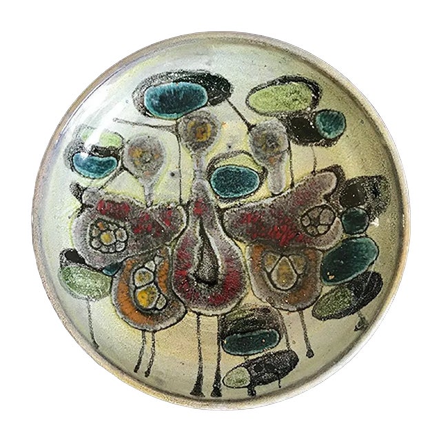 Italian Ceramic Centerpiece from Lega Faenza, 1960s For Sale