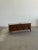 1960s Arched Walnut Credenza With Stone Inlay Top For Sale - Image 4 of 15