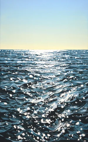 "Sea. Light 100." Original Contemporary Painting