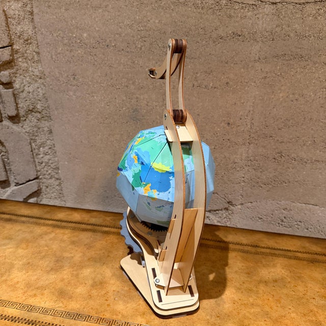 Modern KiwiCo Eureka Crate Mechanical Globe For Sale - Image 3 of 12
