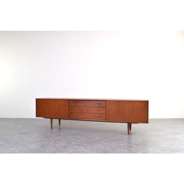1960s Mid-Century Danish Teak Sideboard, 1960s For Sale - Image 5 of 18