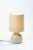 Ceramic Table Lamp with Fabric Shade by Krösselbach, 1970s For Sale - Image 4 of 6