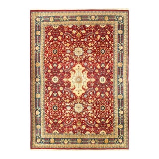 Pasargad DC Fine Hand Knotted Tabriz Design Rug For Sale