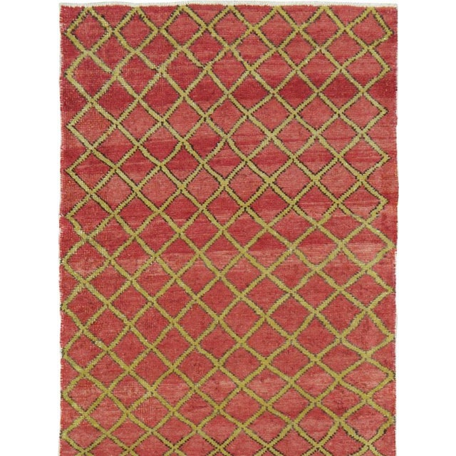 Mid-Century Modern Galerie Shabab Collection Mid-20th Century Turkish Anatolian Rug For Sale - Image 3 of 9