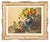 Yellow and Red Gerberas, Oil on Canvas, 20th Century, Framed For Sale - Image 7 of 7