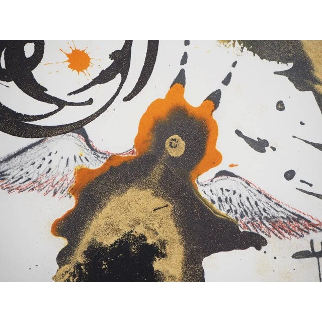 Salvador Dali, Biblia Sacra, The Creation of the Birds, Lithograph For Sale - Image 3 of 5
