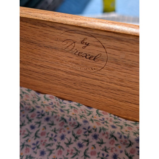 1960s Drexel Cascade Vintage Mid Century Modern Walnut Finish 5 Drawer Chest Dresser For Sale - Image 5 of 13