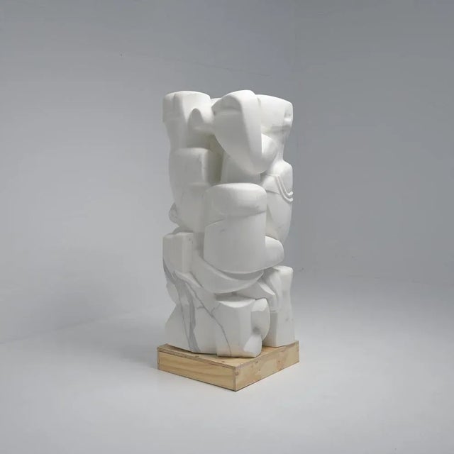 Stone Jan Keustermans, Abstract Sculpture, Marble For Sale - Image 7 of 18