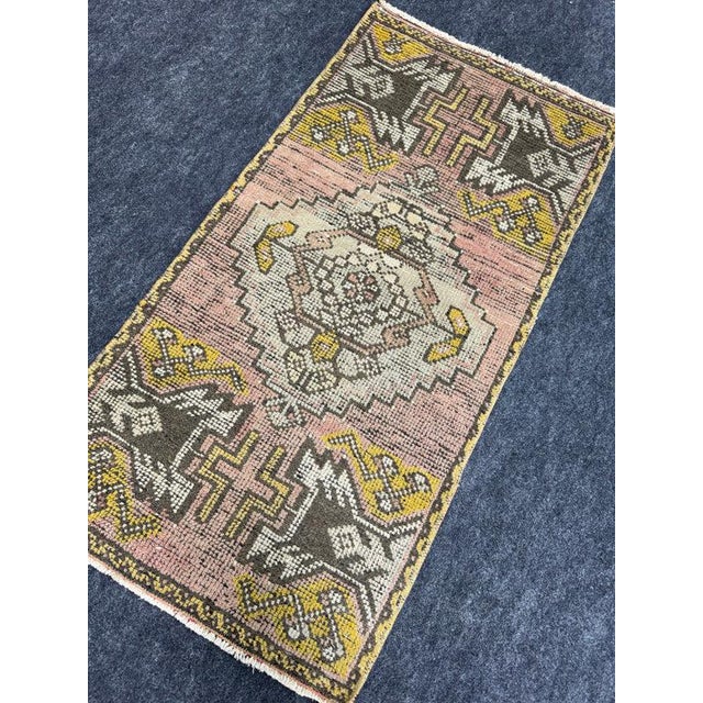 Early 21st Century Turkish Yastik Rug 1'8" x 3'3" For Sale - Image 5 of 5