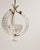 Metal Mid-Century Murano Glass and Brass Pendant Light from Barovier & Toso, 1950s For Sale - Image 7 of 18