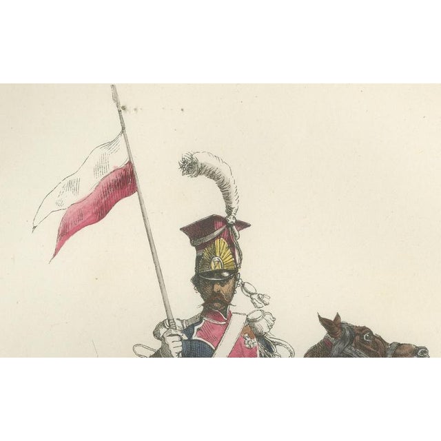 Chevau-Léger Lancer, Imperial Guard, 1843, Paper For Sale - Image 4 of 10