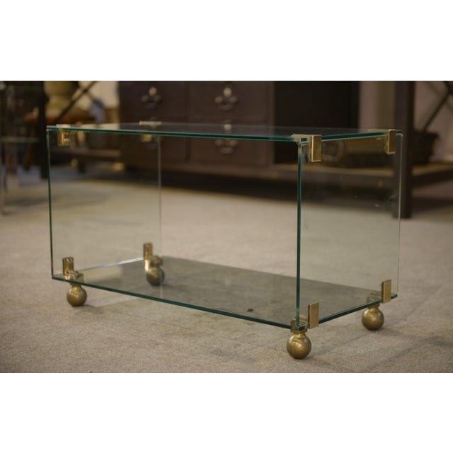 Glass Coffee Table from Roche Bobois, 1960s For Sale - Image 8 of 10