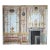 Large Neoclassical Pompeian Style Six Panel Folding Screen With Trompe L’Oeil Interior Scene For Sale