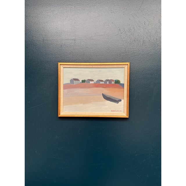 Raymond Wallentin, Byxelkrok, 1975, Oil & Oil on Canvas, Framed For Sale - Image 15 of 18