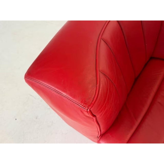 Novemila 9000 Sofa in Leather by Tito Agnoli for Arflex, Set of 2 For Sale - Image 10 of 14