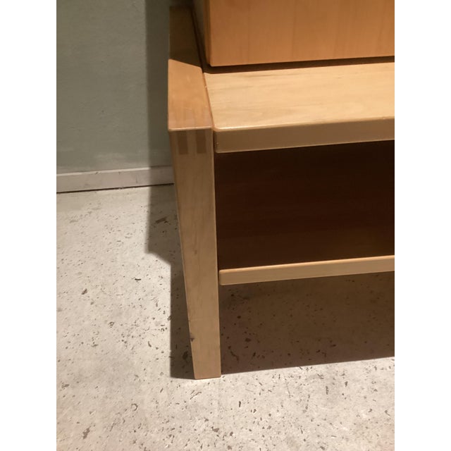 Cabinet in Beech Wood, 1980s For Sale - Image 9 of 10