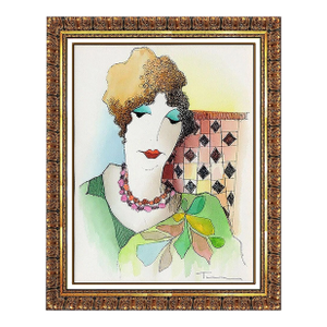 Late 20th Century Inner Reflection, Itzchak Tarkay