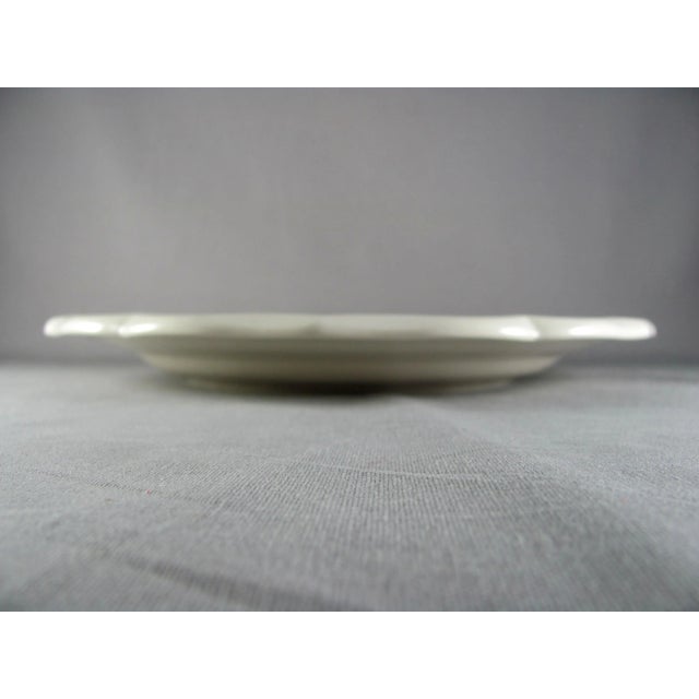 Gien Gien France Rouen 32 Flow Blue Chinoiserie Bleu Chop Plate Round Plate Platter For Sale - Image 4 of 5