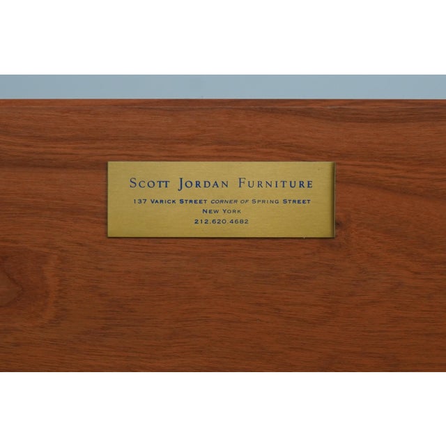 Scott Jordan Queen Size Cherry Sharker ½ Moon Bed For Sale - Image 15 of 15