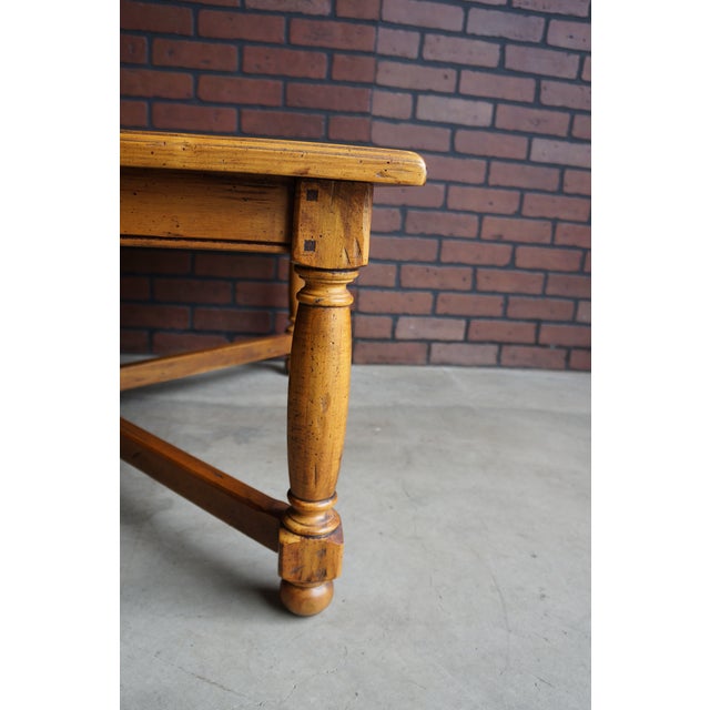 1990s Ethan Allen Old World Treasures Coffee Table For Sale - Image 5 of 8