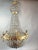 1980 Louis XVI Bronze Gold-Finish 6-Light French Chandelier For Sale - Image 15 of 17