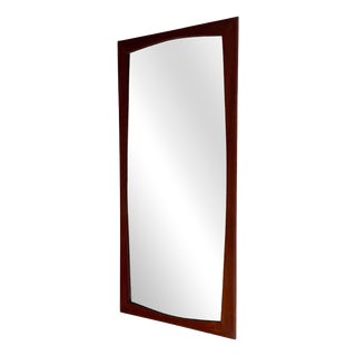 Teak Framed Mirror, 1960s For Sale