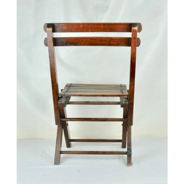 Mid-Century Modern Folding Children's Chair, 1960s For Sale - Image 3 of 14