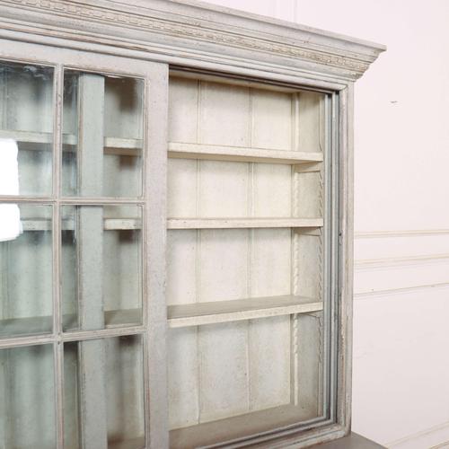 Wood English Painted Kitchen Dresser For Sale - Image 7 of 10