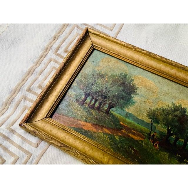 A Country Afternoon, Painted in Light A small painting that asks for nothing but a moment of quiet looking. Two figures...