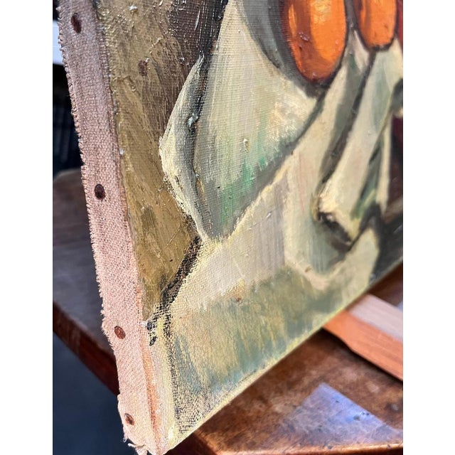 Ernest Voegeli, The Red Plateau, Oil on Canvas For Sale - Image 7 of 11