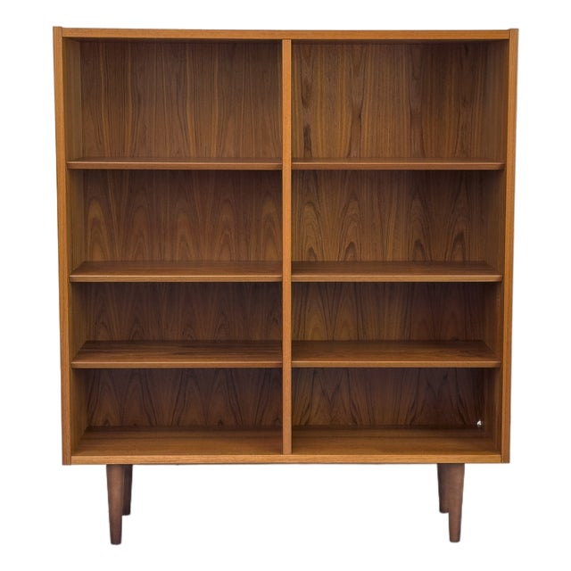 Vintage Danish Teak Bookcase by Carlo Jensen for Hundevad & Co., 1960s For Sale