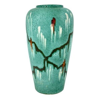 Fat Lava Ceramic Floor Vase from Scheurich Keramik, 1960s For Sale