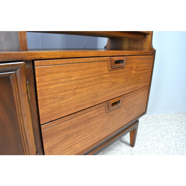 MidCentury Modern Wall Unit by Jb Van Sciver Chairish