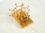 Crystal Glass and Brass Wall Lamp from Kinkeldey, 1960s For Sale - Image 13 of 18