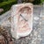 Wall Fountain in Reddish Marble For Sale - Image 3 of 9