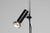 1950s Black Model 1055 Floor Lamps by Gino Sarfatti for Arteluce, Italy, 1955, Set of 2 For Sale - Image 5 of 17