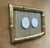 Vintage Pair Uk Grand Tour Plaster Intaglio Replicas, Framed For Sale - Image 4 of 8