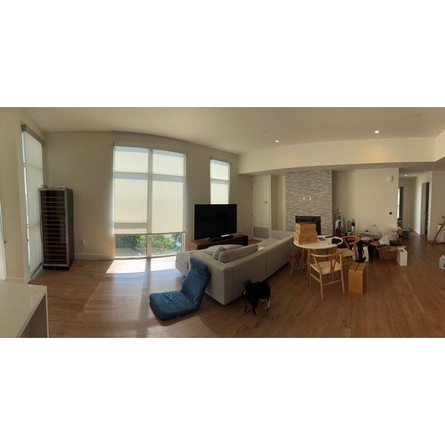 2010s Design Within Reach Modern Light Gray Sectional Sofa For Sale - Image 5 of 5