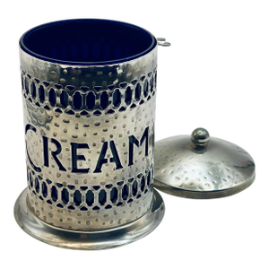 Mid 20th Century Silverplate Creamer Jar