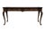 Hekman Furniture Burled Walnut Traditional Style 57" Accent Sofa Table W. Rounded Corners For Sale - Image 9 of 12