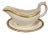 English White & Gold Saucer W/ Underplate For Sale
