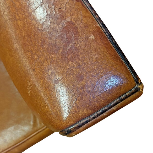 Leather Club Chair by Bart Van Bekhoven For Sale - Image 11 of 14