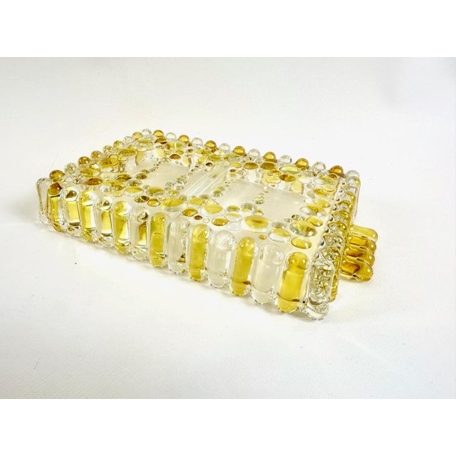 Vintage Bolero Bowl by Walther Kristalglass, 1970s, in Flawless conditions. Designed 1970 to 1979 This piece is attributed...