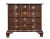 19th century shaped front oak chest of drawers circa 1880. dutch shaped oak chest of drawers commode with its serpentine...